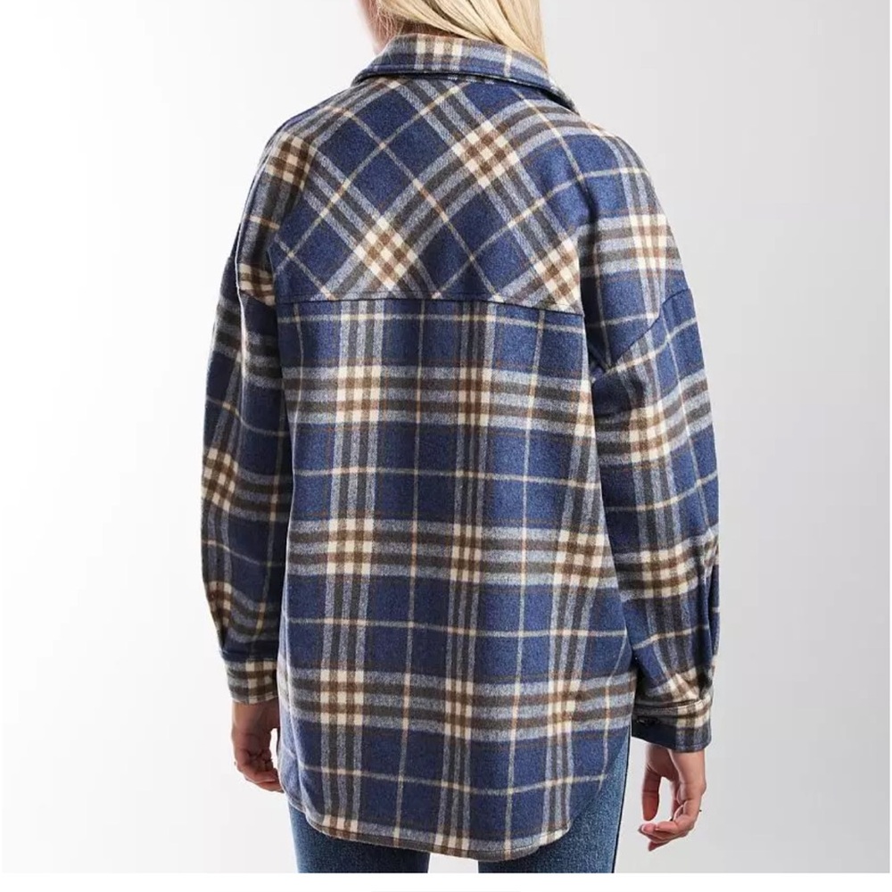 Timing Oversized Flannel Shacket - image 6